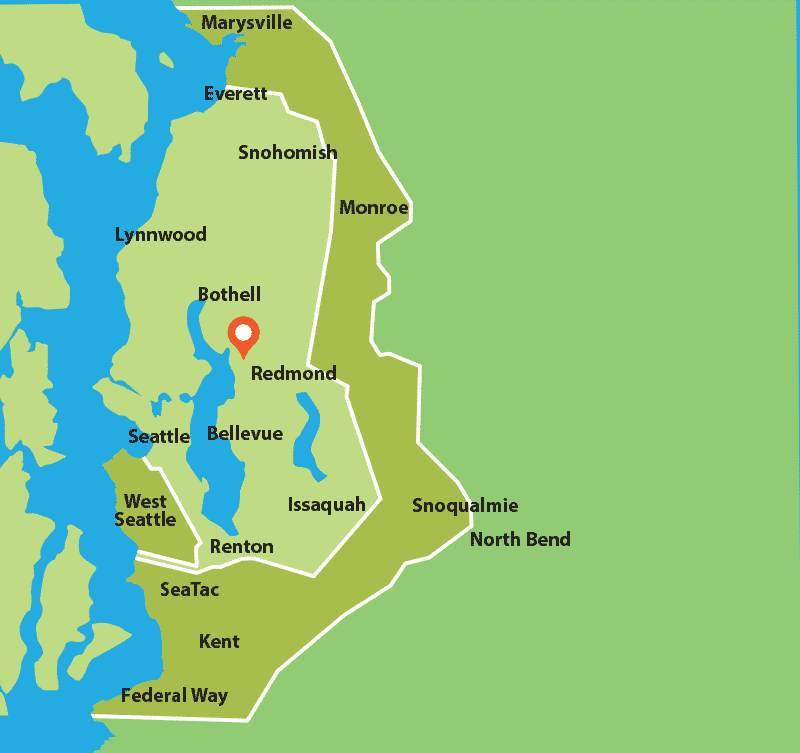 Seattle Service Map