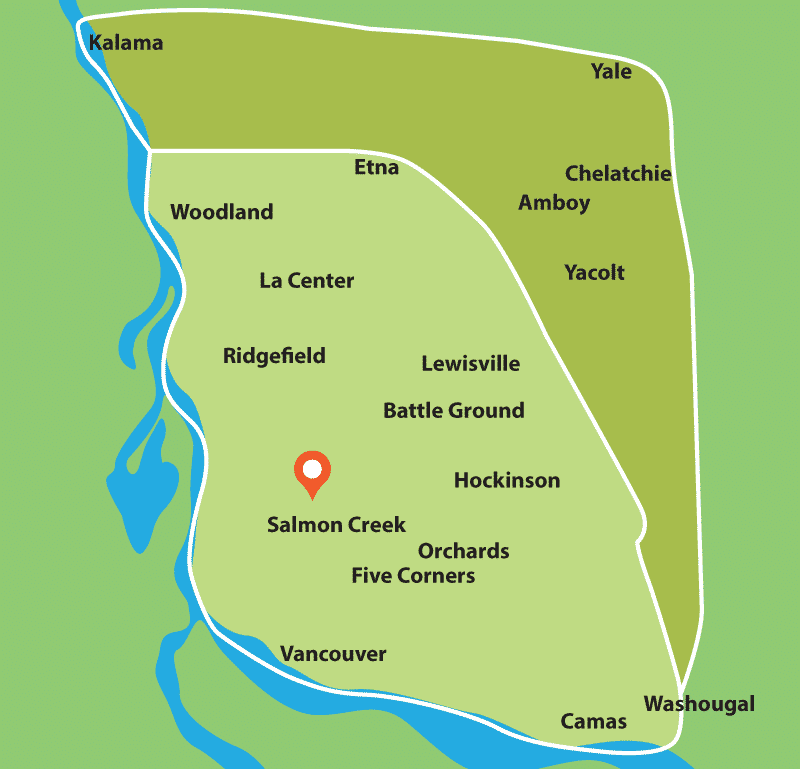 Vancouver Service Map